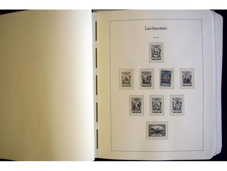 1912/2012, gestempelte Sammlung mit u.a. Mi.-Nr. 3yb (Attest Rellstab), 94-107, 114-15, 142 (Attest Rupp), Bl.1 (Fotoattest M