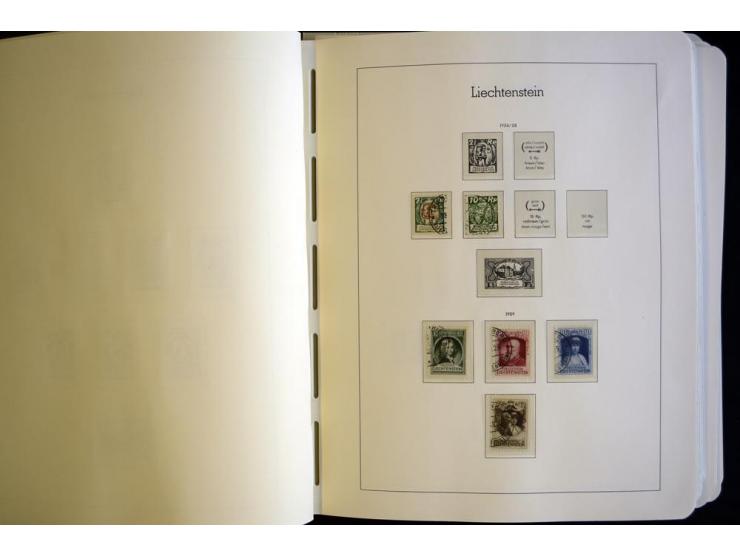 1912/2012, gestempelte Sammlung mit u.a. Mi.-Nr. 3yb (Attest Rellstab), 94-107, 114-15, 142 (Attest Rupp), Bl.1 (Fotoattest M
