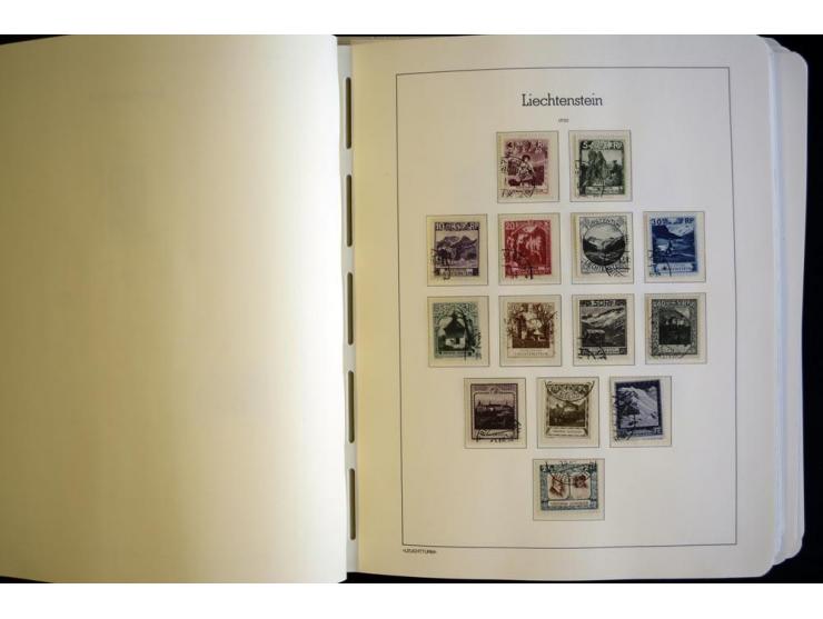 1912/2012, gestempelte Sammlung mit u.a. Mi.-Nr. 3yb (Attest Rellstab), 94-107, 114-15, 142 (Attest Rupp), Bl.1 (Fotoattest M