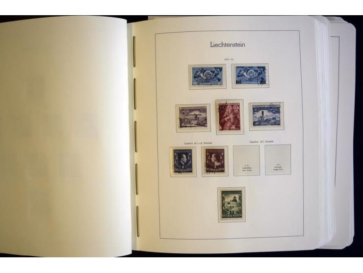 1912/2012, gestempelte Sammlung mit u.a. Mi.-Nr. 3yb (Attest Rellstab), 94-107, 114-15, 142 (Attest Rupp), Bl.1 (Fotoattest M