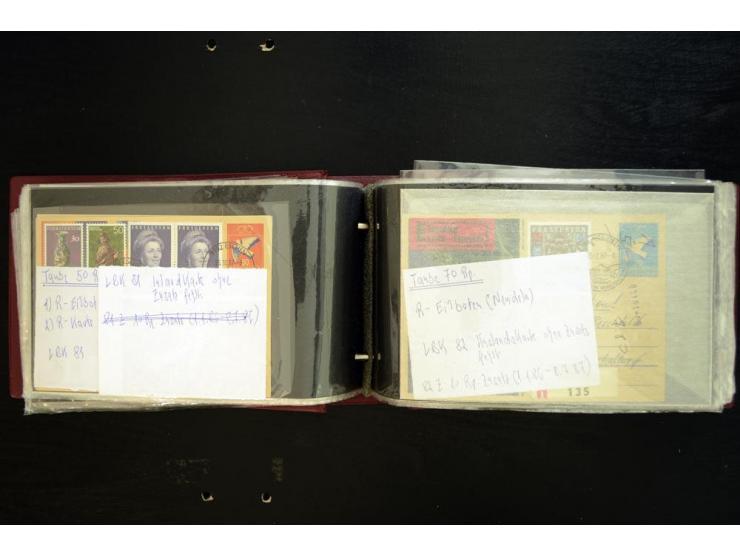 GANZSACHEN: 1876/1974, sehr schöne und spezialisierte Sammlung, beginnend mit einem sehr guten Teil Österreichische Ganzsache