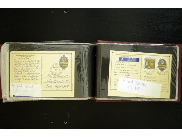 GANZSACHEN: 1876/1974, sehr schöne und spezialisierte Sammlung, beginnend mit einem sehr guten Teil Österreichische Ganzsache