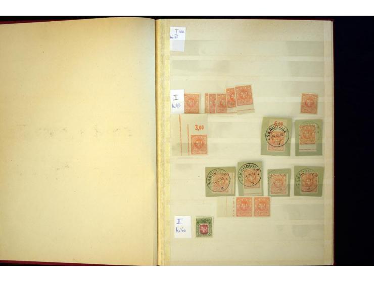 1919/20, Berliner Ausgaben, sehr interessante ungebrauchte/postfrische und gestempelte Partie beginnend mit 11 Werten ex Mi.-