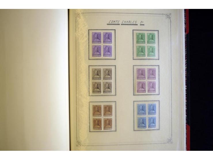 1852/1939, postfrische, ungebrauchte und gestempelte, spezialisiert Sammlung mit u.a. Mi.-Nr. 72 KLB (3), 121 KLB, 266-80, Ab