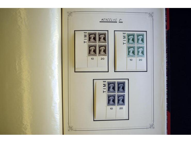1852/1939, postfrische, ungebrauchte und gestempelte, spezialisiert Sammlung mit u.a. Mi.-Nr. 72 KLB (3), 121 KLB, 266-80, Ab