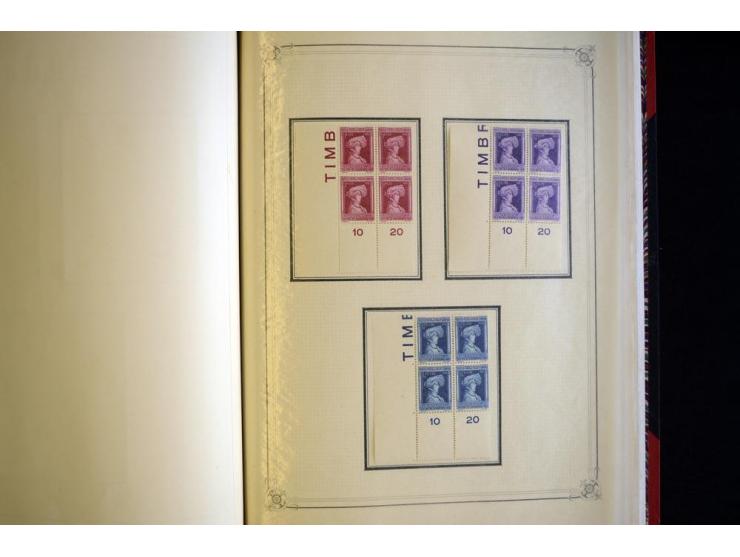 1852/1939, postfrische, ungebrauchte und gestempelte, spezialisiert Sammlung mit u.a. Mi.-Nr. 72 KLB (3), 121 KLB, 266-80, Ab