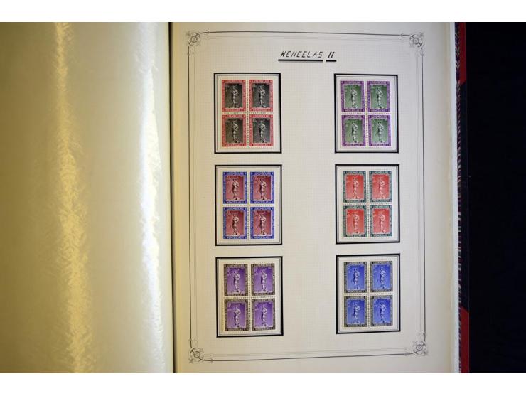 1852/1939, postfrische, ungebrauchte und gestempelte, spezialisiert Sammlung mit u.a. Mi.-Nr. 72 KLB (3), 121 KLB, 266-80, Ab