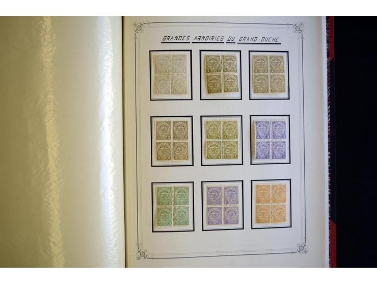 1852/1939, postfrische, ungebrauchte und gestempelte, spezialisiert Sammlung mit u.a. Mi.-Nr. 72 KLB (3), 121 KLB, 266-80, Ab