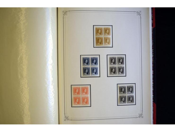 1852/1939, postfrische, ungebrauchte und gestempelte, spezialisiert Sammlung mit u.a. Mi.-Nr. 72 KLB (3), 121 KLB, 266-80, Ab