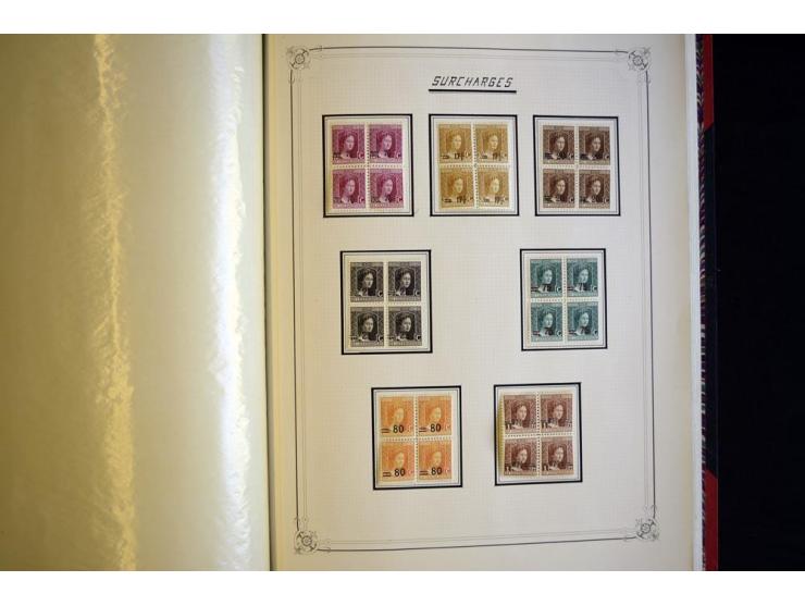 1852/1939, postfrische, ungebrauchte und gestempelte, spezialisiert Sammlung mit u.a. Mi.-Nr. 72 KLB (3), 121 KLB, 266-80, Ab