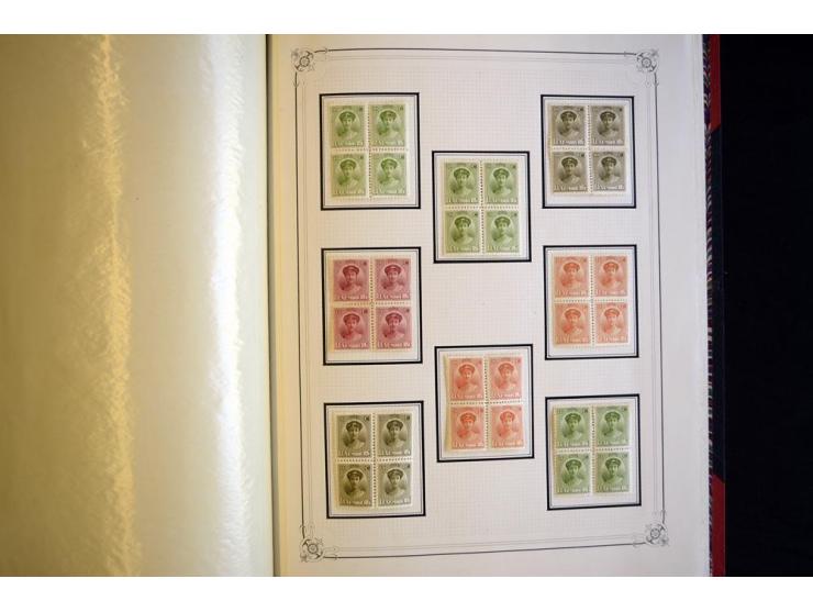 1852/1939, postfrische, ungebrauchte und gestempelte, spezialisiert Sammlung mit u.a. Mi.-Nr. 72 KLB (3), 121 KLB, 266-80, Ab