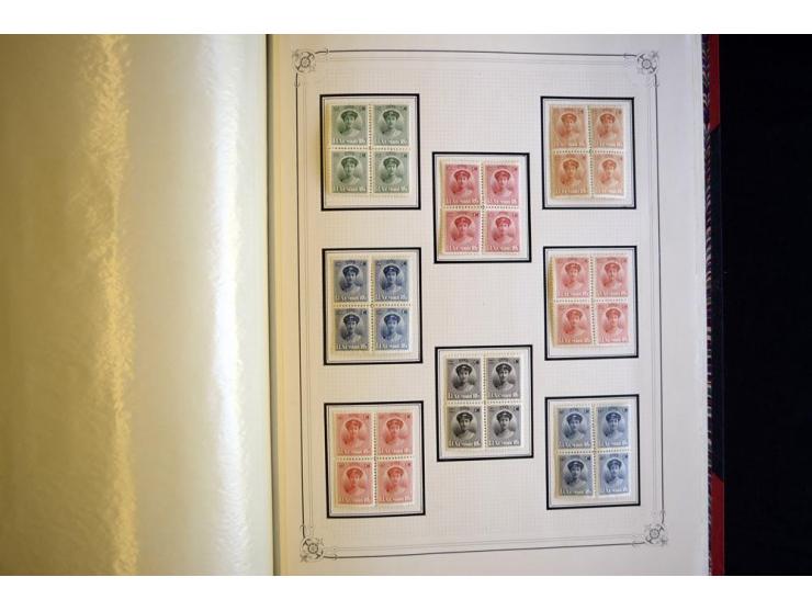 1852/1939, postfrische, ungebrauchte und gestempelte, spezialisiert Sammlung mit u.a. Mi.-Nr. 72 KLB (3), 121 KLB, 266-80, Ab