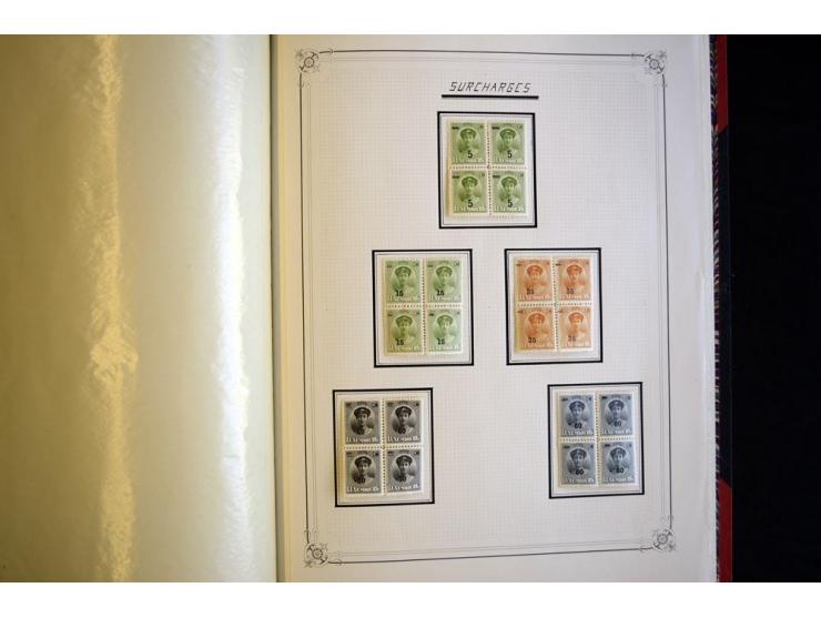1852/1939, postfrische, ungebrauchte und gestempelte, spezialisiert Sammlung mit u.a. Mi.-Nr. 72 KLB (3), 121 KLB, 266-80, Ab
