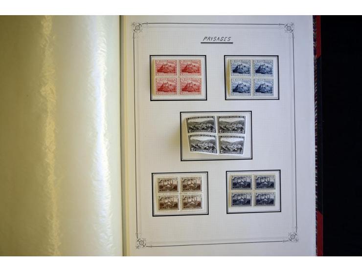 1852/1939, postfrische, ungebrauchte und gestempelte, spezialisiert Sammlung mit u.a. Mi.-Nr. 72 KLB (3), 121 KLB, 266-80, Ab