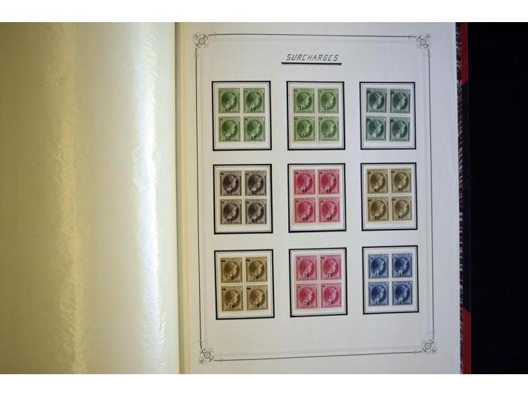 1852/1939, postfrische, ungebrauchte und gestempelte, spezialisiert Sammlung mit u.a. Mi.-Nr. 72 KLB (3), 121 KLB, 266-80, Ab