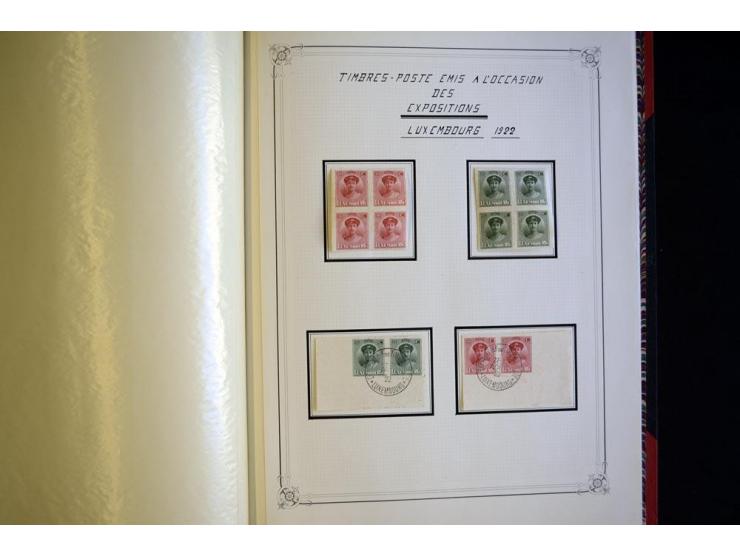 1852/1939, postfrische, ungebrauchte und gestempelte, spezialisiert Sammlung mit u.a. Mi.-Nr. 72 KLB (3), 121 KLB, 266-80, Ab