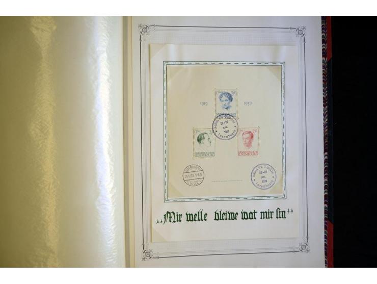 1852/1939, postfrische, ungebrauchte und gestempelte, spezialisiert Sammlung mit u.a. Mi.-Nr. 72 KLB (3), 121 KLB, 266-80, Ab