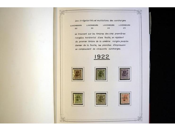 1852/1939, postfrische, ungebrauchte und gestempelte, spezialisiert Sammlung mit u.a. Mi.-Nr. 72 KLB (3), 121 KLB, 266-80, Ab