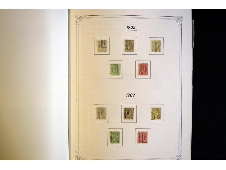 1852/1939, postfrische, ungebrauchte und gestempelte, spezialisiert Sammlung mit u.a. Mi.-Nr. 72 KLB (3), 121 KLB, 266-80, Ab