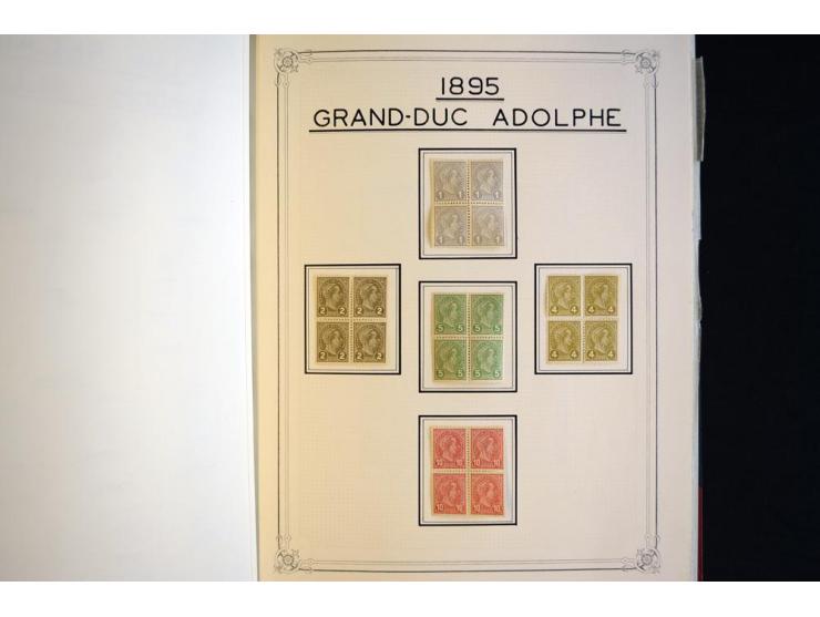 1852/1939, postfrische, ungebrauchte und gestempelte, spezialisiert Sammlung mit u.a. Mi.-Nr. 72 KLB (3), 121 KLB, 266-80, Ab