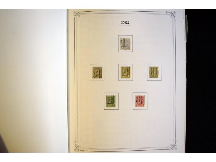 1852/1939, postfrische, ungebrauchte und gestempelte, spezialisiert Sammlung mit u.a. Mi.-Nr. 72 KLB (3), 121 KLB, 266-80, Ab