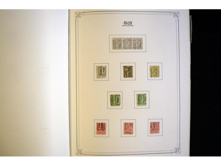 1852/1939, postfrische, ungebrauchte und gestempelte, spezialisiert Sammlung mit u.a. Mi.-Nr. 72 KLB (3), 121 KLB, 266-80, Ab