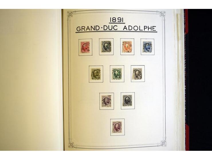 1852/1939, postfrische, ungebrauchte und gestempelte, spezialisiert Sammlung mit u.a. Mi.-Nr. 72 KLB (3), 121 KLB, 266-80, Ab