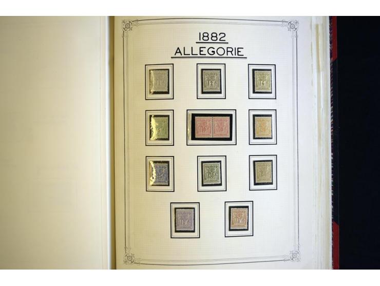 1852/1939, postfrische, ungebrauchte und gestempelte, spezialisiert Sammlung mit u.a. Mi.-Nr. 72 KLB (3), 121 KLB, 266-80, Ab