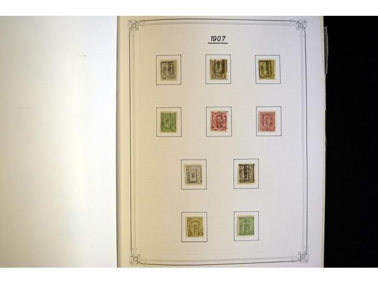 1852/1939, postfrische, ungebrauchte und gestempelte, spezialisiert Sammlung mit u.a. Mi.-Nr. 72 KLB (3), 121 KLB, 266-80, Ab