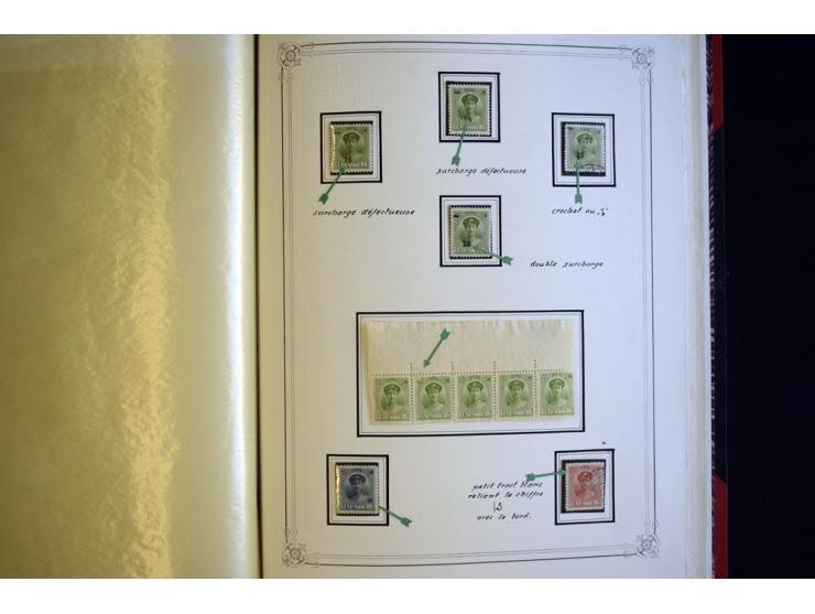 1852/1939, postfrische, ungebrauchte und gestempelte, spezialisiert Sammlung mit u.a. Mi.-Nr. 72 KLB (3), 121 KLB, 266-80, Ab