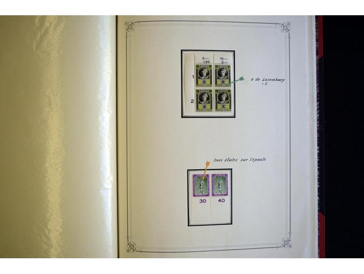 1852/1939, postfrische, ungebrauchte und gestempelte, spezialisiert Sammlung mit u.a. Mi.-Nr. 72 KLB (3), 121 KLB, 266-80, Ab