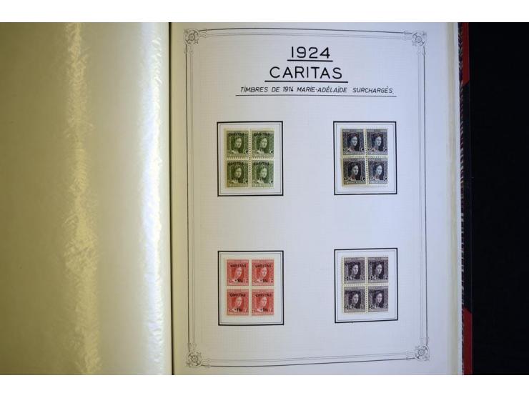 1852/1939, postfrische, ungebrauchte und gestempelte, spezialisiert Sammlung mit u.a. Mi.-Nr. 72 KLB (3), 121 KLB, 266-80, Ab