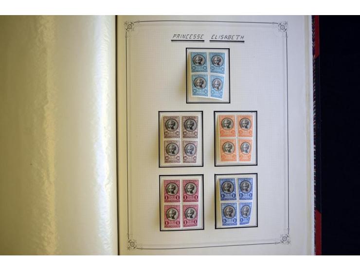 1852/1939, postfrische, ungebrauchte und gestempelte, spezialisiert Sammlung mit u.a. Mi.-Nr. 72 KLB (3), 121 KLB, 266-80, Ab