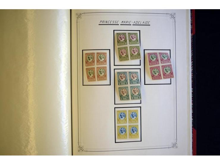 1852/1939, postfrische, ungebrauchte und gestempelte, spezialisiert Sammlung mit u.a. Mi.-Nr. 72 KLB (3), 121 KLB, 266-80, Ab