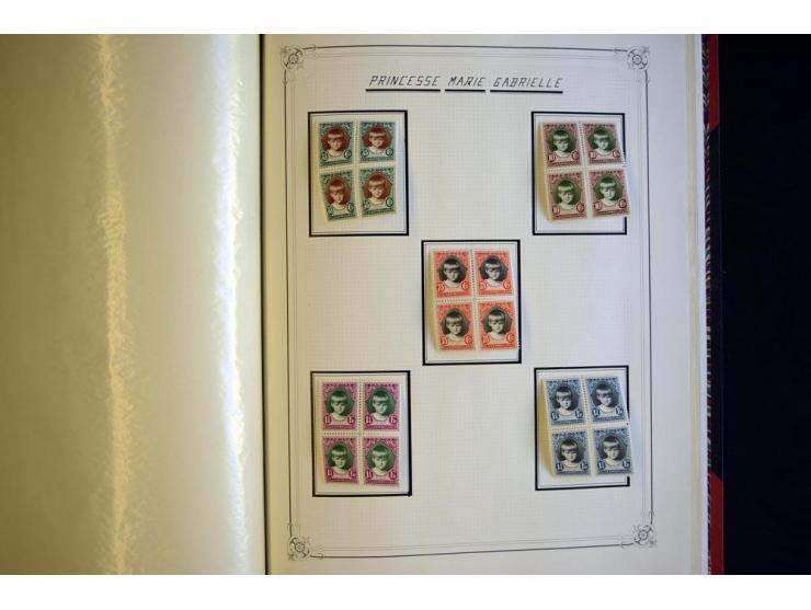 1852/1939, postfrische, ungebrauchte und gestempelte, spezialisiert Sammlung mit u.a. Mi.-Nr. 72 KLB (3), 121 KLB, 266-80, Ab