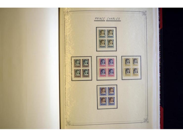 1852/1939, postfrische, ungebrauchte und gestempelte, spezialisiert Sammlung mit u.a. Mi.-Nr. 72 KLB (3), 121 KLB, 266-80, Ab