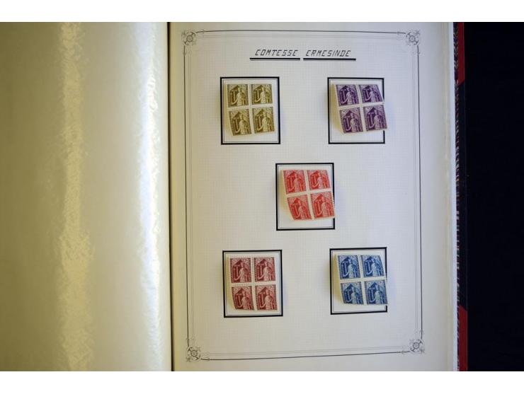 1852/1939, postfrische, ungebrauchte und gestempelte, spezialisiert Sammlung mit u.a. Mi.-Nr. 72 KLB (3), 121 KLB, 266-80, Ab