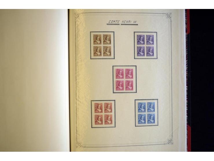 1852/1939, postfrische, ungebrauchte und gestempelte, spezialisiert Sammlung mit u.a. Mi.-Nr. 72 KLB (3), 121 KLB, 266-80, Ab