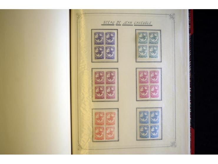 1852/1939, postfrische, ungebrauchte und gestempelte, spezialisiert Sammlung mit u.a. Mi.-Nr. 72 KLB (3), 121 KLB, 266-80, Ab