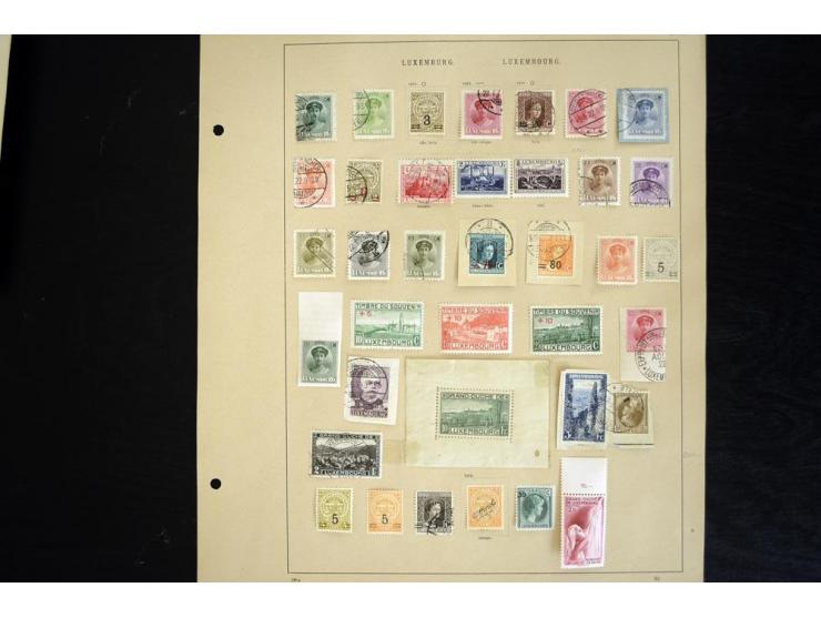 1852/1923, schöne, hauptsächlich gestempelte Sammlung, dabei Mi.-Nr. 4,5,7,8,9,10,11,12,14,22 und 34 gestempelt, gute Erhaltu