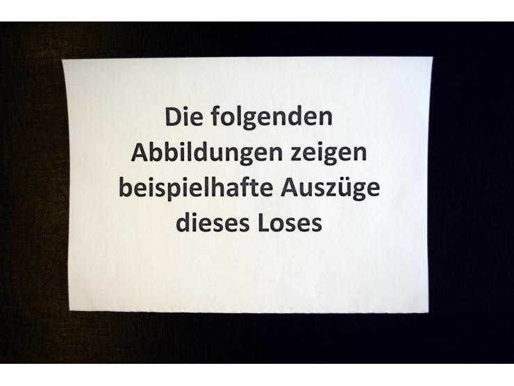 1919/91, überwiegend postfrischer Bestand, dabei Bogen und Bogenteile mit u.a. Mi.-Nr. 464-67, 474-77, 484-87, 501-04, 517-22