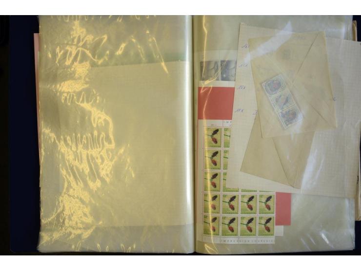 1919/91, überwiegend postfrischer Bestand, dabei Bogen und Bogenteile mit u.a. Mi.-Nr. 464-67, 474-77, 484-87, 501-04, 517-22
