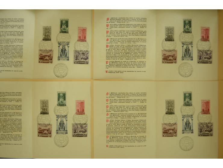1925/57, Posten Briefe mit guten Frankaturen wie Mi.-Nr. 278 auf philatelistischem Brief, Bl.5 mit Sonderstempel, und guten F