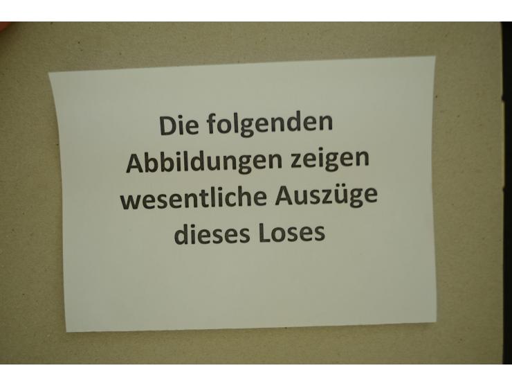 1872/1950 (ca.), umfangreicher Posten mit einigen hundert Briefen, Karten und Ganzsachen inkl. Kolonien (hier auch interessan