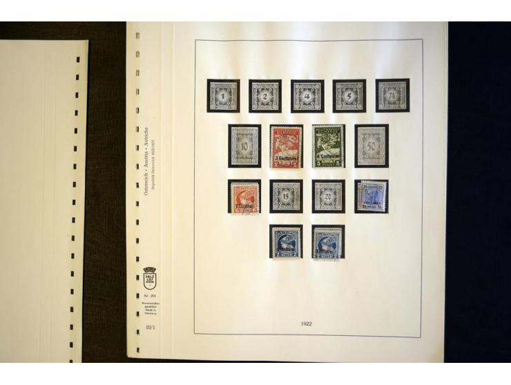 1850/1937, gestempelte Sammlung mit u.a. Mi.-Nr. 161-77, 518-23, 551-54, 555, 556, 557-62, 588, Porto und etwas Gebiete