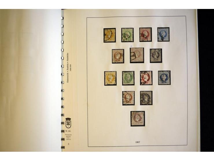 1850/1937, gestempelte Sammlung mit u.a. Mi.-Nr. 161-77, 518-23, 551-54, 555, 556, 557-62, 588, Porto und etwas Gebiete
