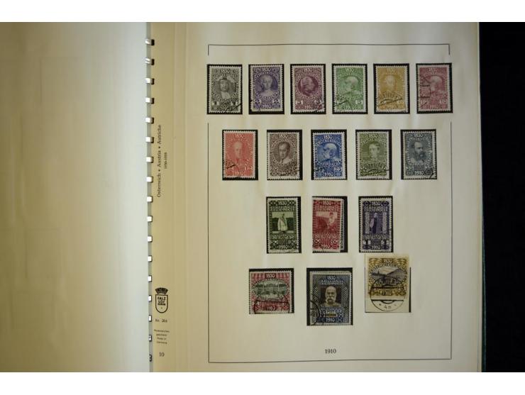1850/1937, gestempelte Sammlung mit u.a. Mi.-Nr. 161-77, 518-23, 551-54, 555, 556, 557-62, 588, Porto und etwas Gebiete