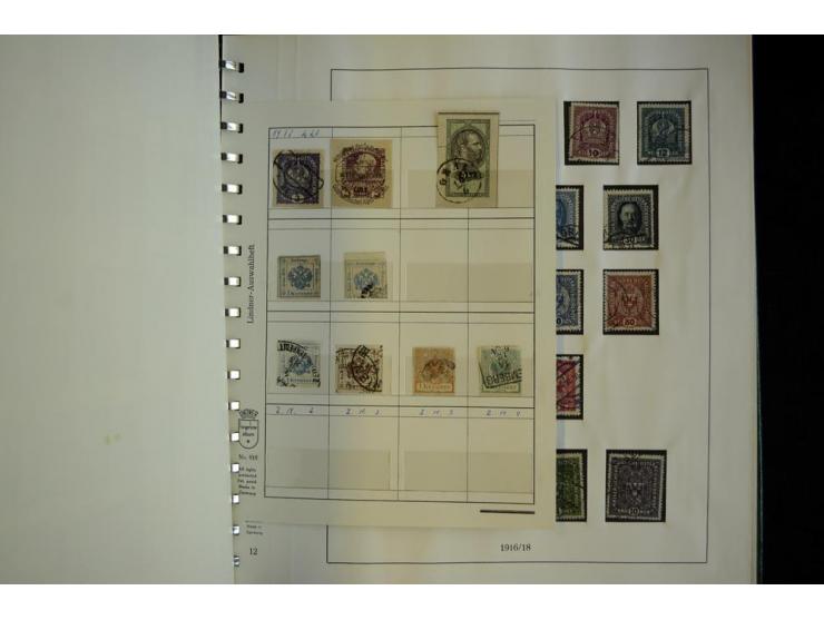 1850/1937, gestempelte Sammlung mit u.a. Mi.-Nr. 161-77, 518-23, 551-54, 555, 556, 557-62, 588, Porto und etwas Gebiete