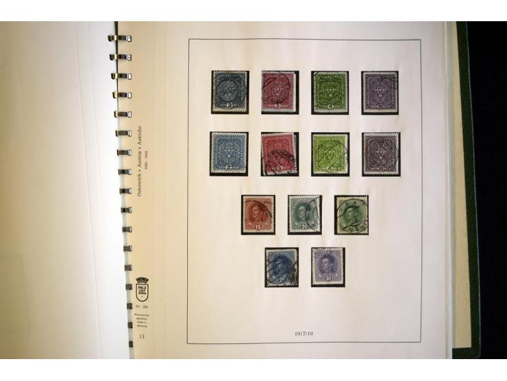 1850/1937, gestempelte Sammlung mit u.a. Mi.-Nr. 161-77, 518-23, 551-54, 555, 556, 557-62, 588, Porto und etwas Gebiete