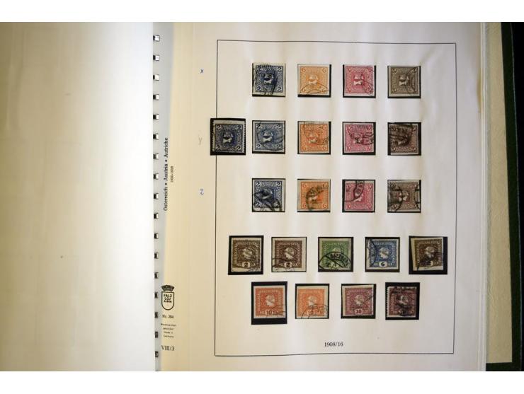 1850/1937, gestempelte Sammlung mit u.a. Mi.-Nr. 161-77, 518-23, 551-54, 555, 556, 557-62, 588, Porto und etwas Gebiete